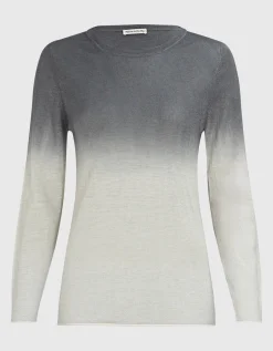 Kaschmir-Pullover mit Farbverlauf