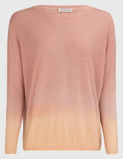 Kaschmir-Pullover mit Farbverlauf