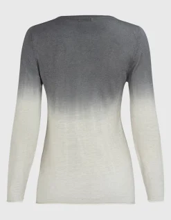 Kaschmir-Pullover mit Farbverlauf