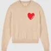 Kaschmir-Pullover mit Rundhalsausschnitt
