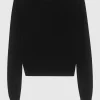 Kaschmirpullover mit Rundhalsausschnitt