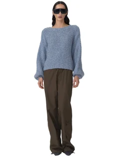 Kaschmir-Pullover mit Rundhalsausschnitt