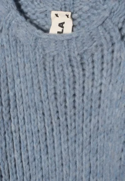 Kaschmir-Pullover mit Rundhalsausschnitt