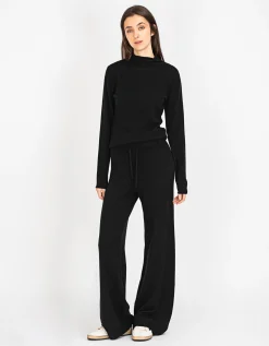 Kaschmir-Pullover mit Stehkragen