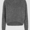 Kaschmirpullover mit Strasssteinen