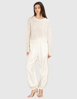 Kaschmir-Seiden-Mix Pullover