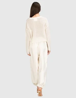 Kaschmir-Seiden-Mix Pullover