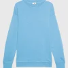 Kaschmir-Sweatshirt mit Rundhalsausschnitt