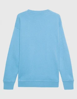 Kaschmir-Sweatshirt mit Rundhalsausschnitt