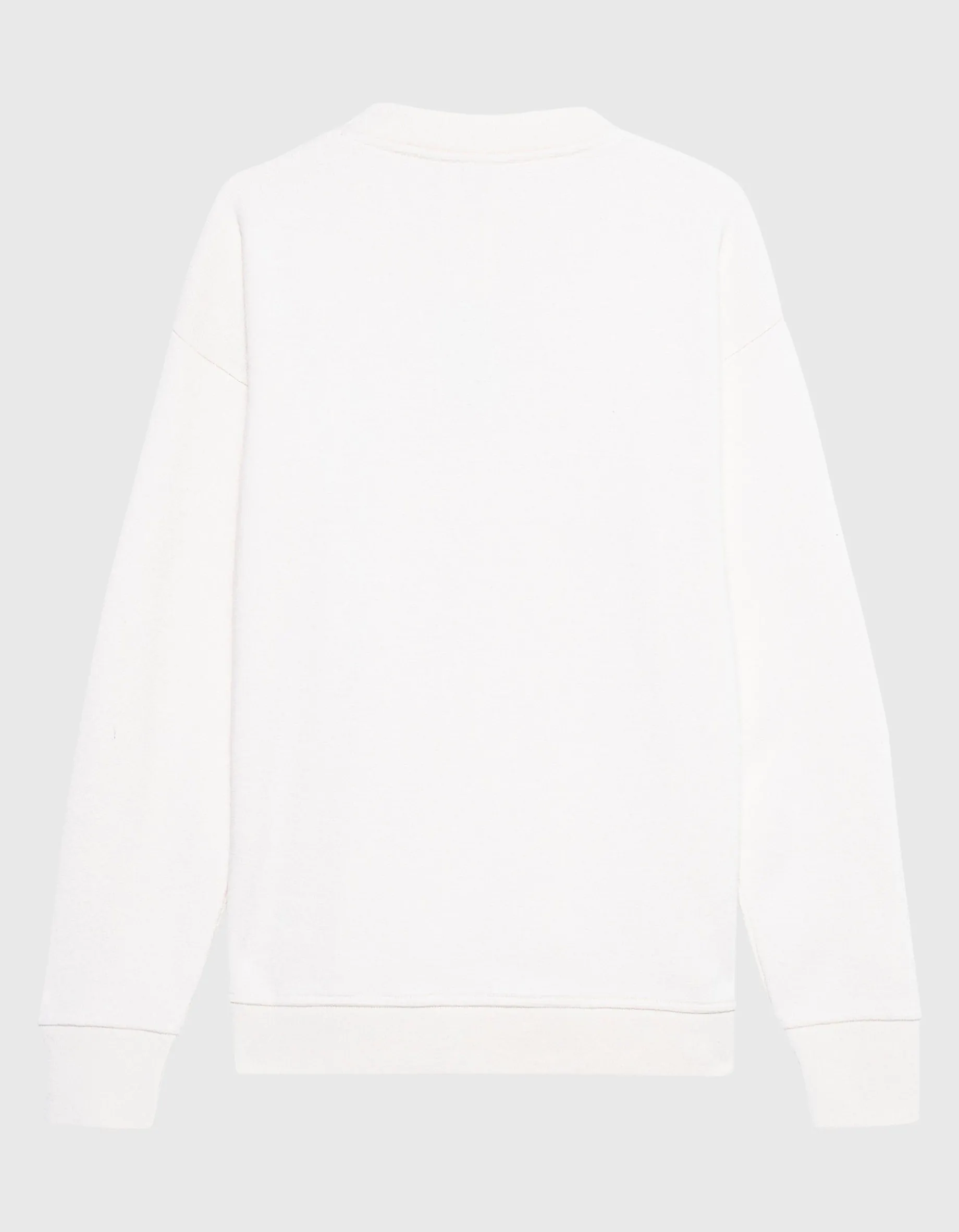 Kaschmir-Sweatshirt mit Rundhalsausschnitt