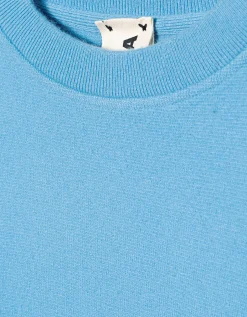 Kaschmir-Sweatshirt mit Rundhalsausschnitt