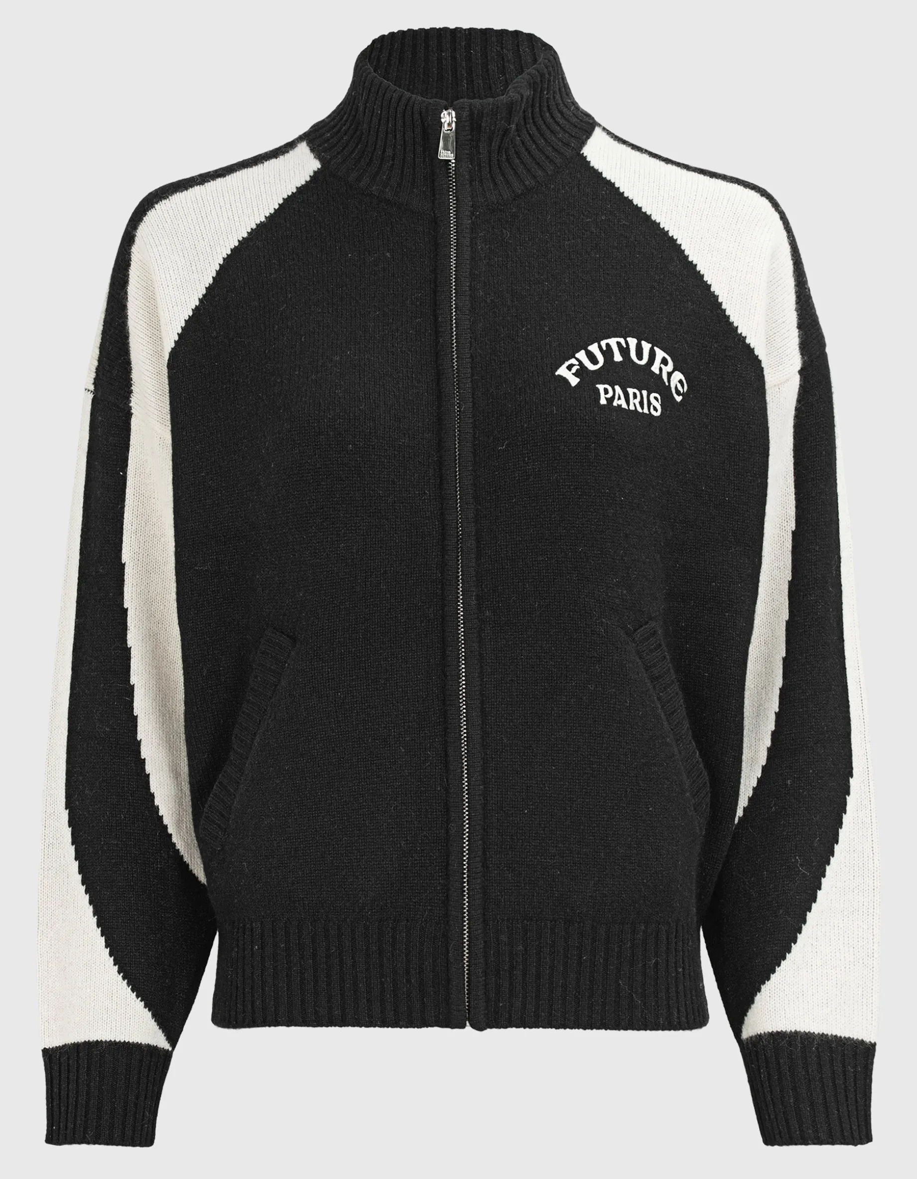 Kaschmir-Zipper-Cardigan