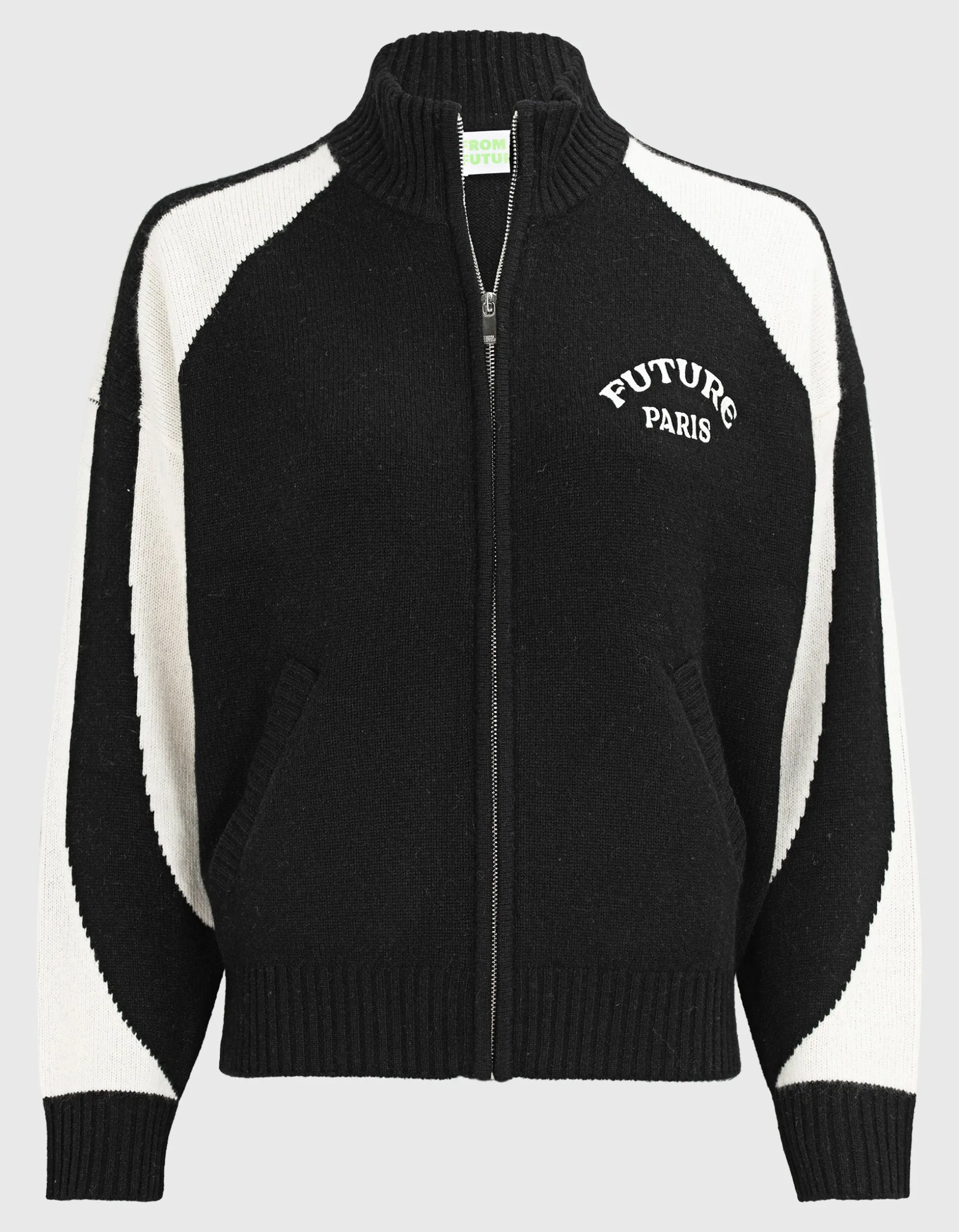 Kaschmir-Zipper-Cardigan