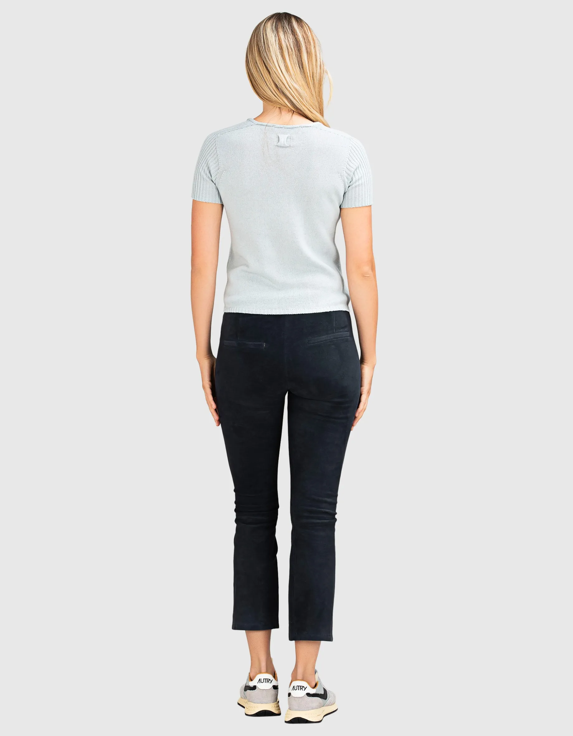 Kick Flare Wildlederhose Lively