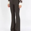 Kick-Flare Chino-Hose