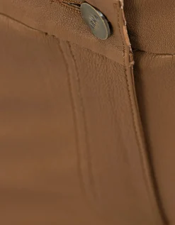 Kick-Flare Lammleder-Hose Lively