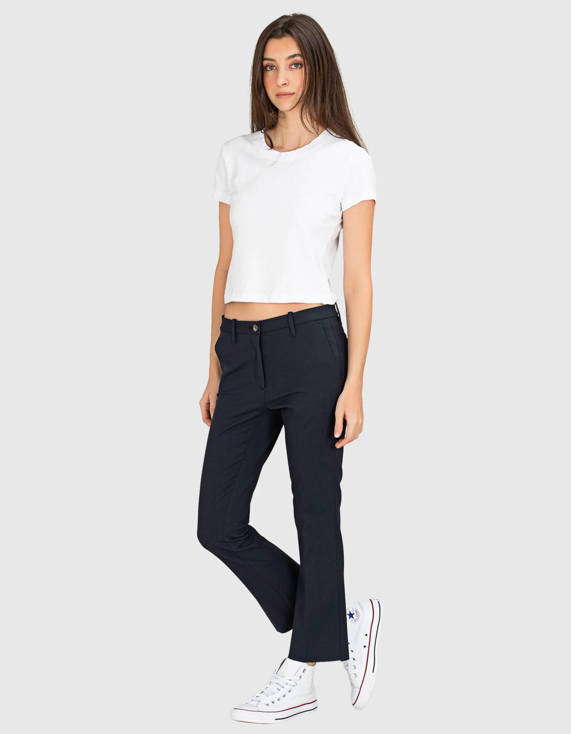 Kick-Flare Woll-Mix Hose
