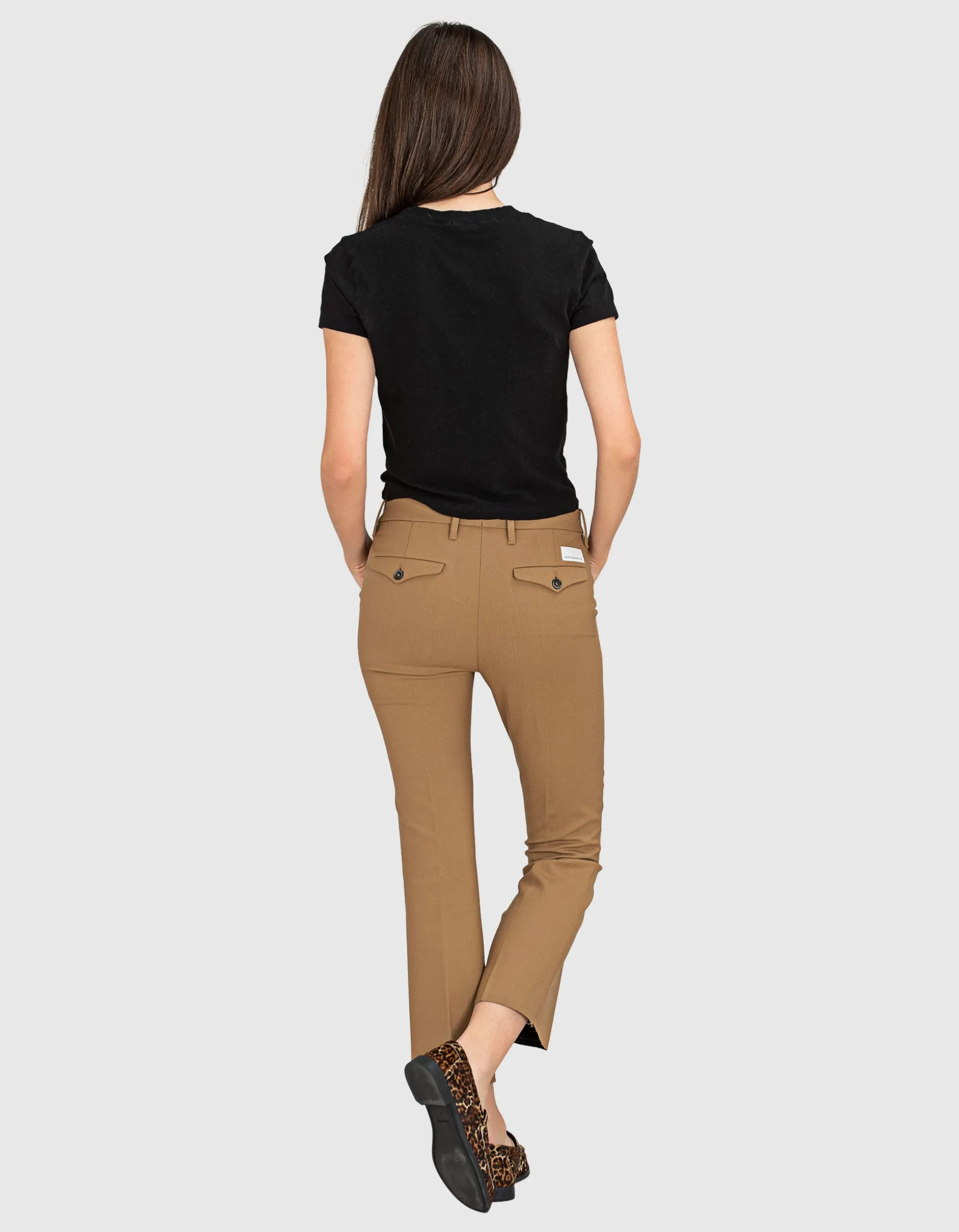 Kick-Flare Woll-Mix Hose
