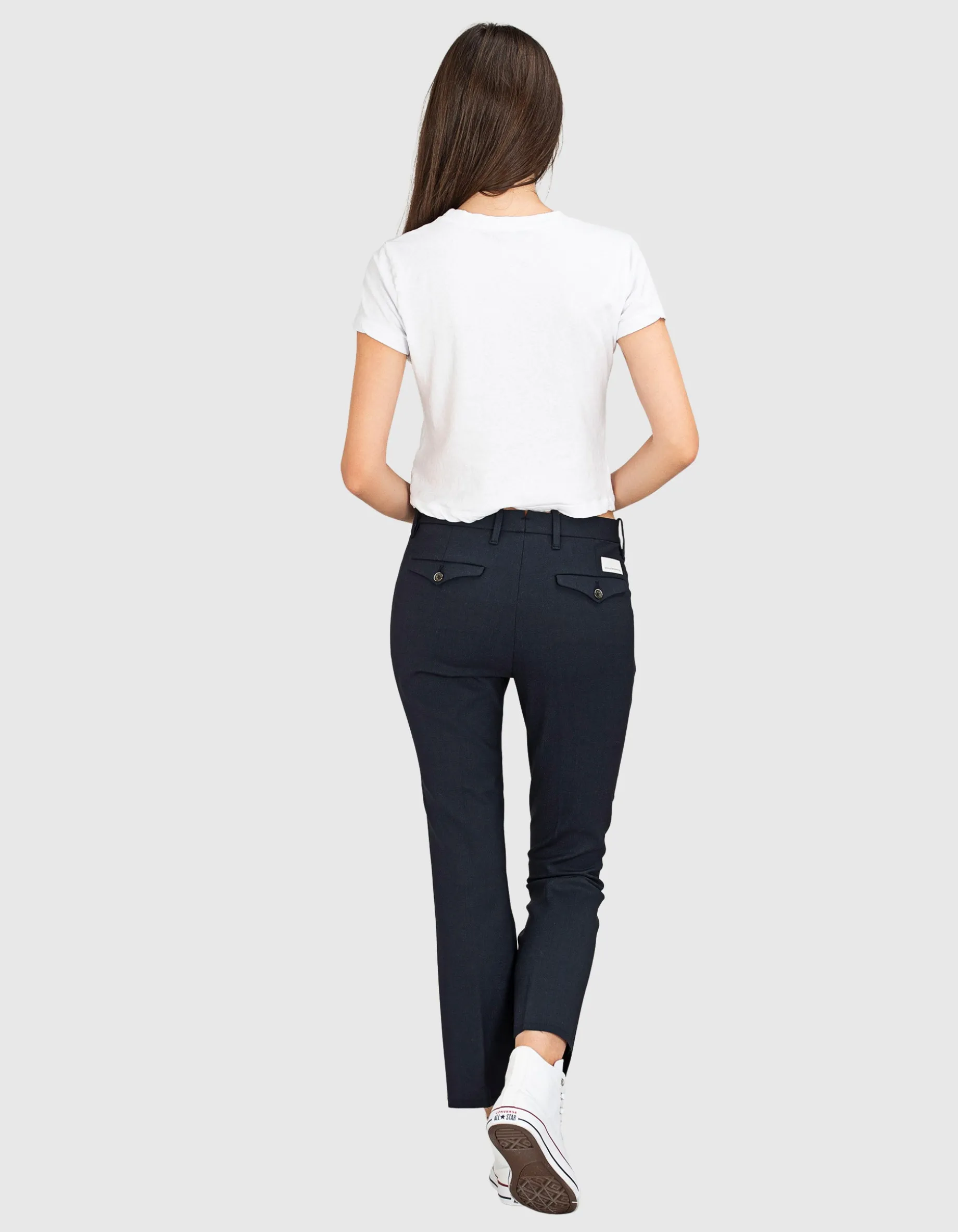 Kick-Flare Woll-Mix Hose