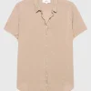 Kurzarm Oversize-Bluse Channing