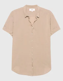 Kurzarm Oversize-Bluse Channing
