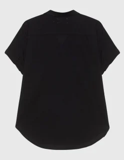 Kurzarm Oversize-Bluse Channing