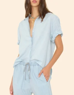 Kurzärmlige Bluse Channing