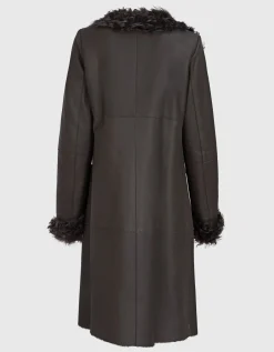 Lammleder-Shearling-Mantel