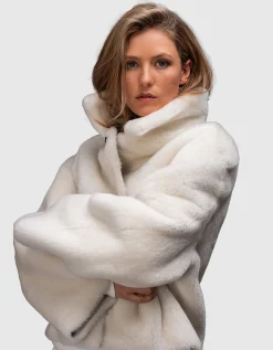Lammleder-Shearling-Wendejacke