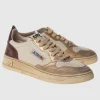 Leder-Sneaker Super Vintage mit Glanz-Finish