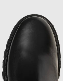Leder-Stiefel