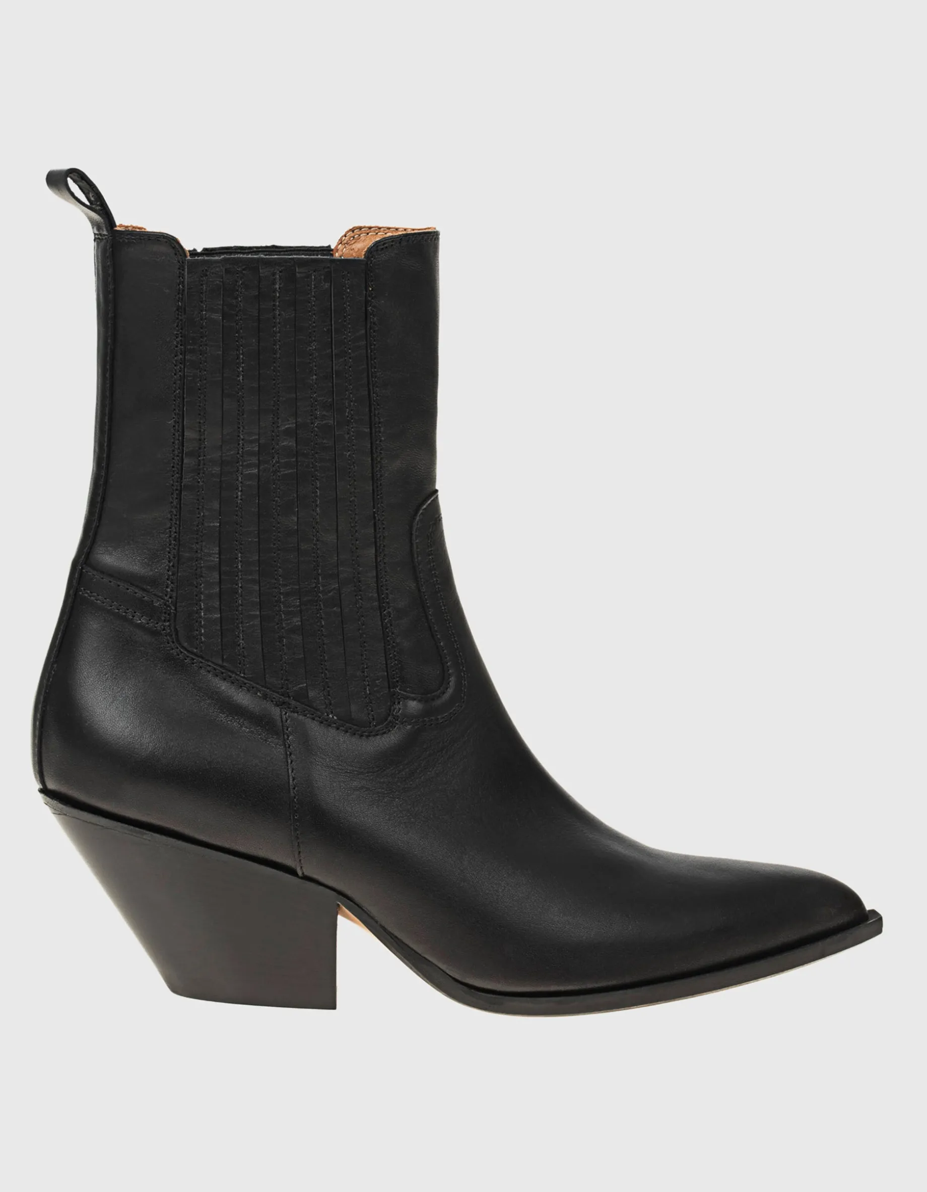 Leder-Stiefeletten