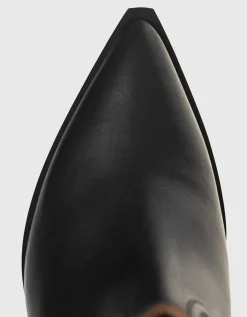 Leder-Stiefeletten