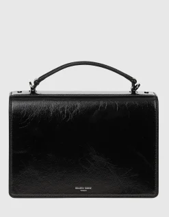 Leder-Tasche mit abnehmbaren Schultergurt