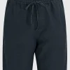 Leinen Bermuda-Shorts mit elastischem Bund