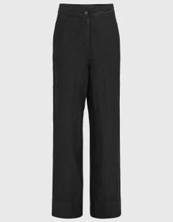 Leinen Paperbag-Hose