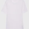 Leinen T-Shirt mit Rundhalsausschnitt