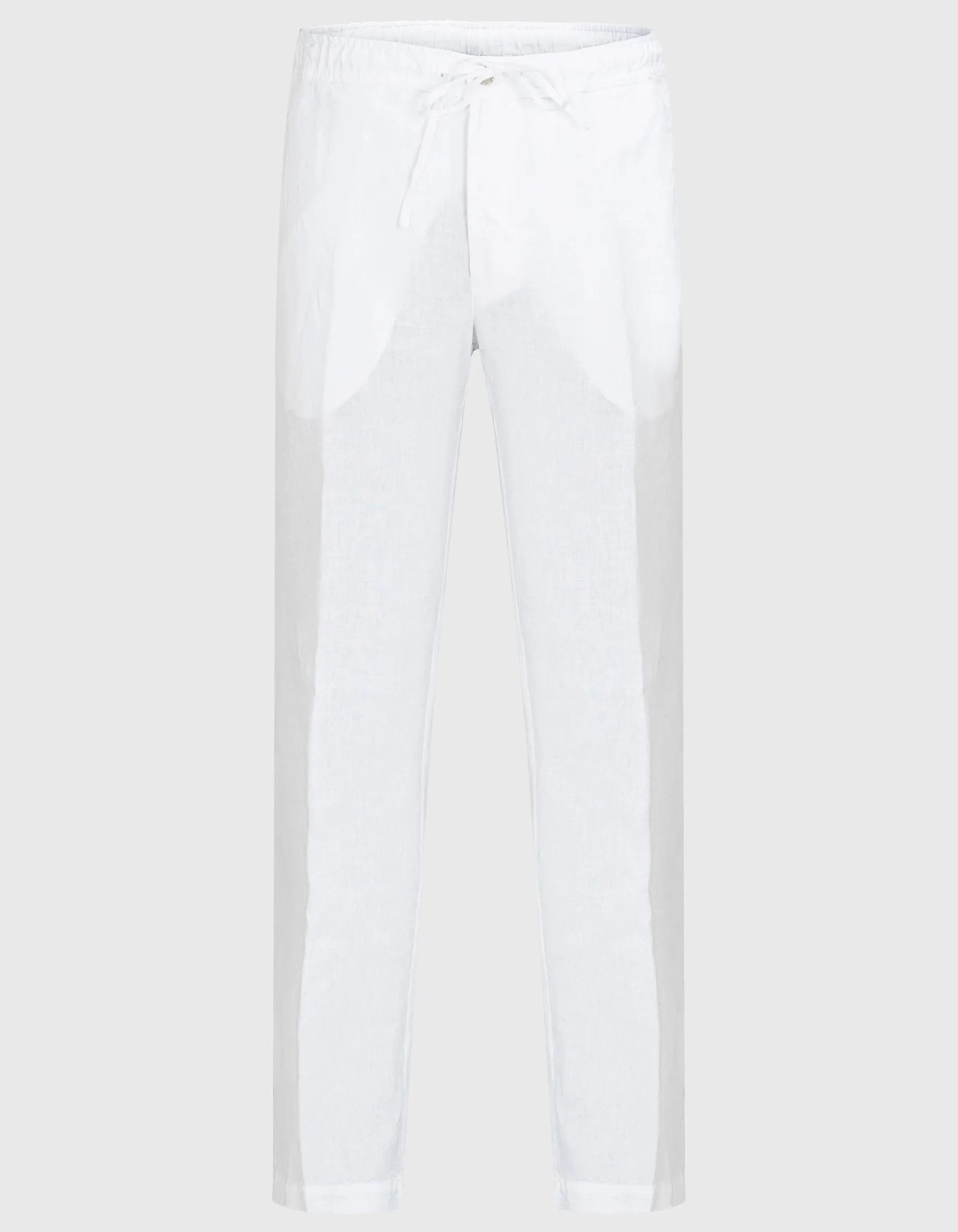 Leinen-Hose mit Eingrifftaschen