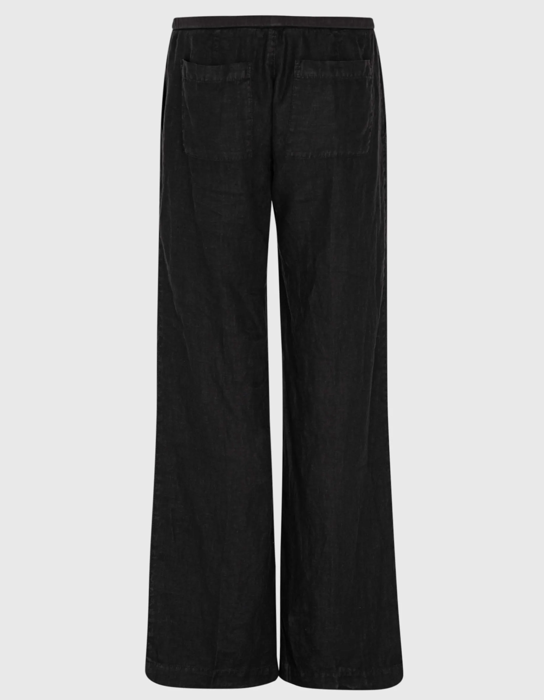 Leinen-Hose mit elastischem Bund