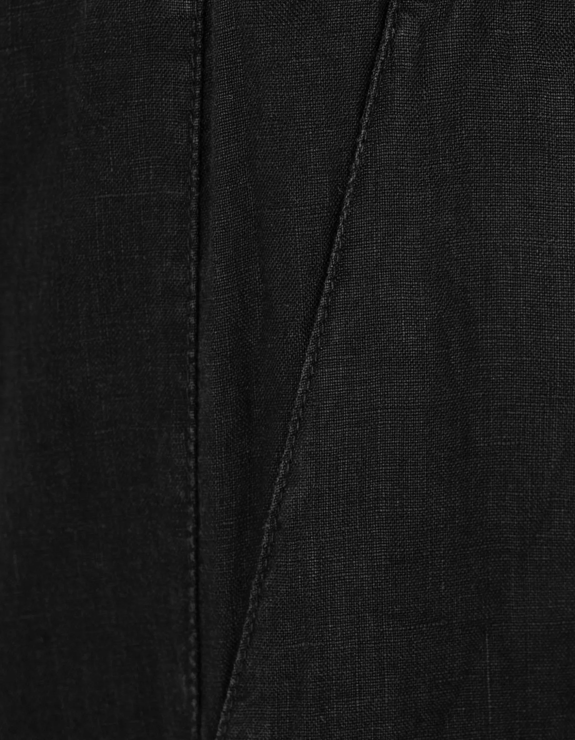 Leinen-Hose mit elastischem Bund