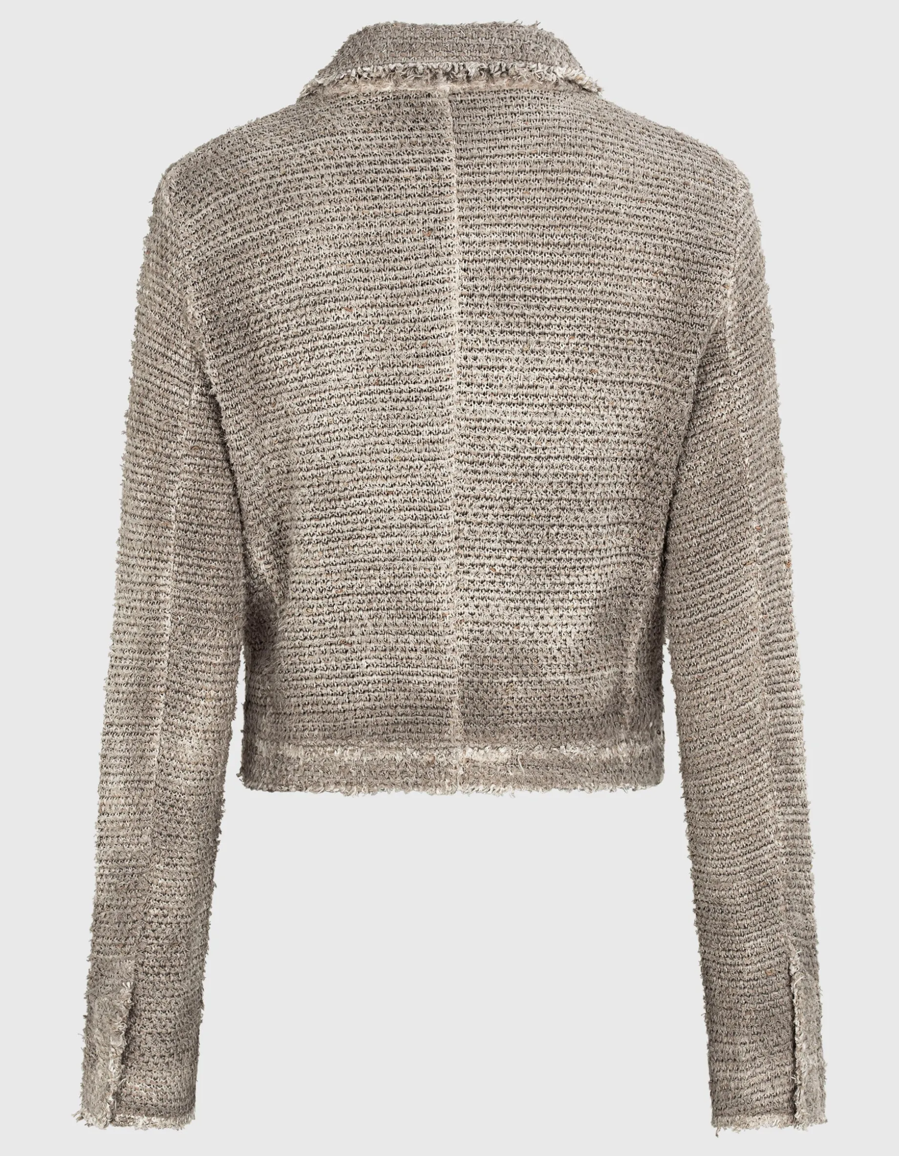 Leinen-Mix Cardigan