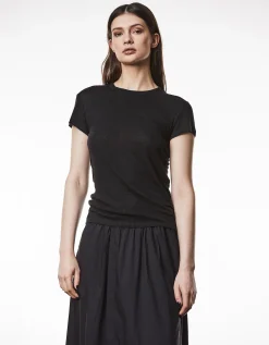 Leinen-Mix T-Shirt