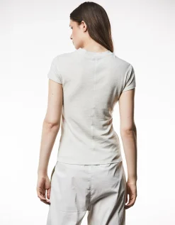Leinen-Mix T-Shirt