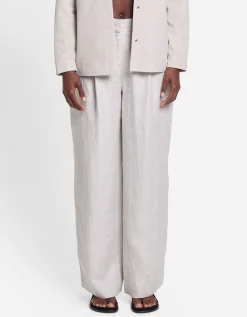 Leinen-Mix Wide-Leg Hose Nimela