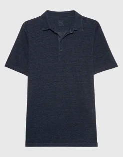 Leinen-Poloshirt