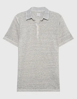 Leinen-Poloshirt