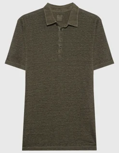 Leinen-Poloshirt