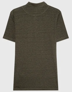 Leinen-Poloshirt
