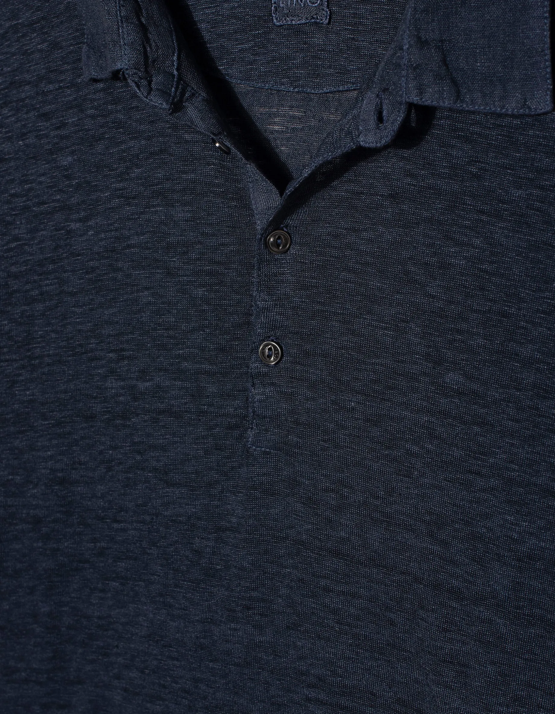 Leinen-Poloshirt