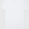 Leinen-Shirt mit V-Ausschnitt